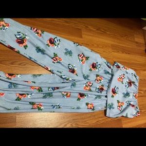 Floral jumpsuit
